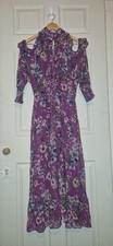 Zara purple floral for sale  TUNBRIDGE WELLS