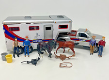 Acessórios de bonecos Breyer cavalo trailer pick up caminhão bonecas comprar usado  Enviando para Brazil