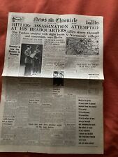 Ww2 hitler attempted for sale  NEWPORT