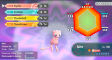 Pokemon Let's Go Pikachu/Eevee 6IV Max AV Mew comprar usado  Enviando para Brazil