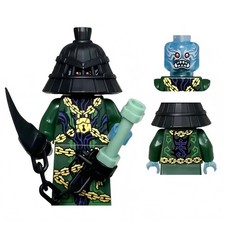 MOC Lego Minifig Figurine: Ninjago Nokt Zarkt Villains Shipping Perfect Gift, używany na sprzedaż  Wysyłka do Poland