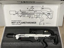 Boring company flamethrower for sale  Davis