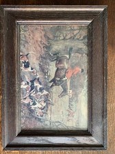 Fox hunting print for sale  SOUTHAMPTON