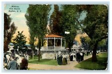 Cartão postal antigo 1912 Midway Erie Beach Gazebo Buffalo Nova York NY publicado comprar usado  Enviando para Brazil