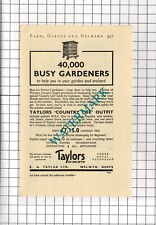 Taylors welwyn taylor for sale  SHILDON
