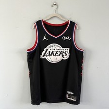 Camiseta preta Nike LeBron James Los Angles Lakers 2019 NBA All-Star Game Swingman comprar usado  Enviando para Brazil