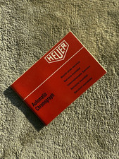 Vintage heuer red usato  Como