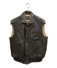 Avirex leather vest d'occasion  Expédié en Belgium