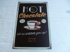 Hot chocolade blechschild gebraucht kaufen  Mühlheim