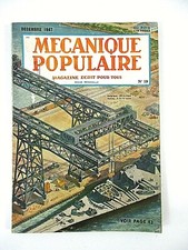 Revue mecanique populaire d'occasion  Semblançay