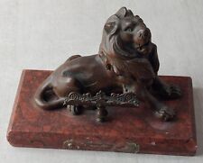 Ancien encrier lion d'occasion  Seingbouse