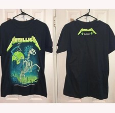 Camiseta Metallica M72 Houston 2025 no Texas no NRG Stadium em 14 de junho de 2025 -2 lados comprar usado  Enviando para Brazil