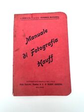 Hauff manuale fotografia usato  Roma