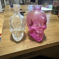 Two glass skull for sale  Sharon