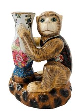 Chinoiserie monkey holding for sale  Fort Myers