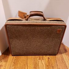 Antiga combinação de maleta de couro Hartmann com cinto de tweed 18x13x5 comprar usado  Enviando para Brazil