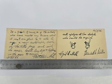 Hand signed 1930s for sale  SALFORD
