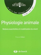 Physiologie animale notions d'occasion  France