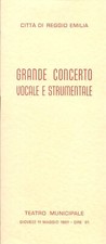 Reggio concerto ferruccio usato  Novellara