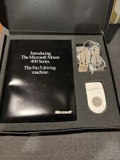 Usado, Kit de vendas vintage Microsoft Serial PS2 400 Series Mouse 1989 conferência novo na caixa comprar usado  Enviando para Brazil