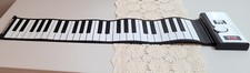 The Sharper Image Play 'N' Roll piano digital com estojo de armazenamento 49 teclas 99 tons, usado comprar usado  Enviando para Brazil