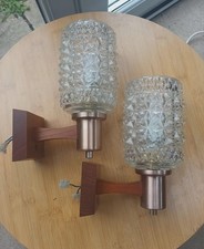 Pair vintage wooden for sale  DEREHAM