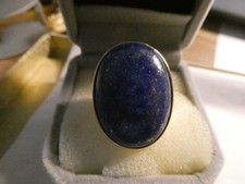 Gold band lapis for sale  BERKELEY