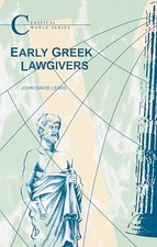 Early greek lawgivers for sale  UK