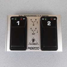 Interruptor Behringer duplo A/B AB200 ultra flexível pedal programável duplo  comprar usado  Enviando para Brazil
