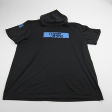 Camisa masculina Carolina Panthers Nike NFL On Field manga curta preta usada, usado comprar usado  Enviando para Brazil