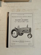 Massey harris 22k for sale  Mount Holly Springs