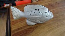 Statue bois poisson d'occasion  Saultain