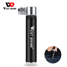 WEST BIKING Mini bomba de bicicleta portátil liga de alumínio inflador bomba de bola preta comprar usado  Enviando para Brazil