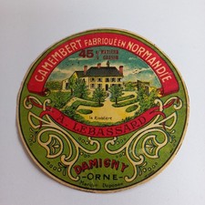 étiquette camembert damigny d'occasion  Rouen-