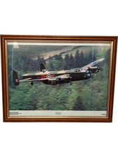 Lancaster bomber framed for sale  UK