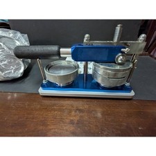 Máquina de pressionar botão manual Vredestein 3" e botões usados , usado comprar usado  Enviando para Brazil