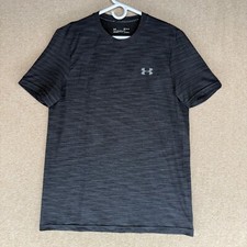 Camiseta Under Armour Threadborne Fitted Masculina Tamanho M Preta S/S Gola Redonda comprar usado  Enviando para Brazil