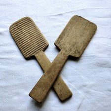 Paletas de mantequilla antiguas de madera granja granja rústica  segunda mano  Embacar hacia Mexico