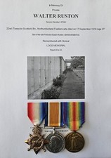 Ww1 medals kia for sale  HULL