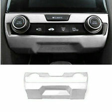 Console central AC interruptor painel acabamento para Honda Civic 2016-2021 10º branco brilhante comprar usado  Enviando para Brazil
