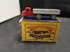 W979-MATCHBOX LESNEY No10A SCAMMELL CAVALO MECÂNICO E REBOQUE COM CAIXA comprar usado  Enviando para Brazil