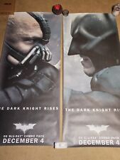 Batman O Cavaleiro das Trevas Ressurge Adesivos de Janela 63x27 Polegadas Novo Pôster Raro comprar usado  Enviando para Brazil