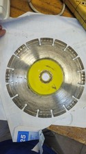 Disco diamantato dentato usato  Sormano