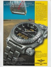 Breitling emergency reklame gebraucht kaufen  Hanau