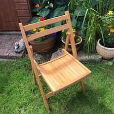 Wooden folding chair for sale  WOLVERHAMPTON