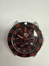 Relógio masculino Luminox Navy SEAL Colormark cronógrafo 3195 usado sem pulseira comprar usado  Enviando para Brazil