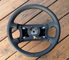 Volant CUIR NEUF pour Audi 80 90 100 200 B3 B4 S2 C3 Noir OEM, usado comprar usado  Enviando para Brazil