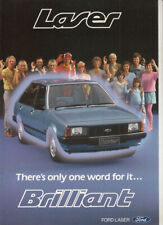1982 FORD KA LASER Australian 12p Brochure SPORT GHIA & GL - Como MAZDA 323 comprar usado  Enviando para Brazil