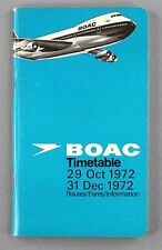 boac timetable for sale boac timetable for sale BRIGHTON