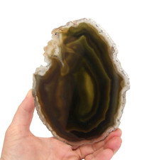 Olive green agate for sale  BLACKPOOL